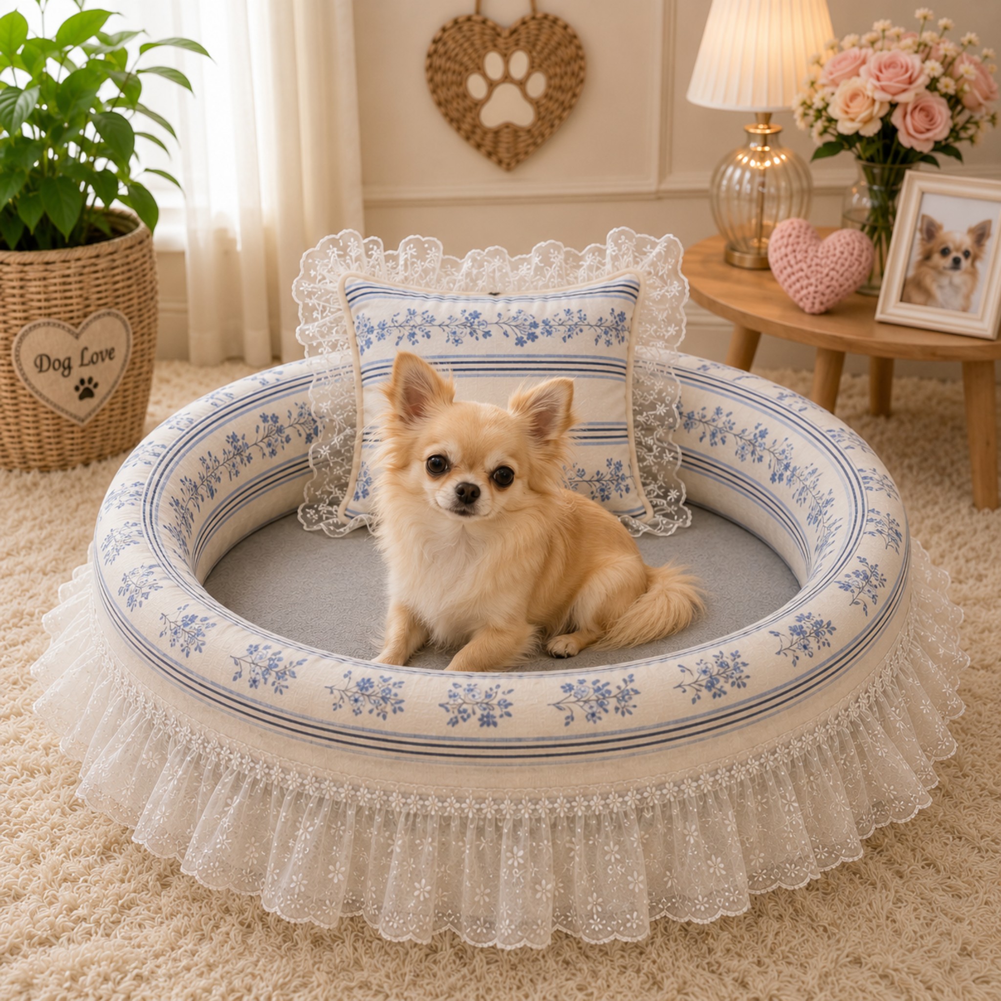 Cuccia di Lusso Sweet Elegance in Cotone